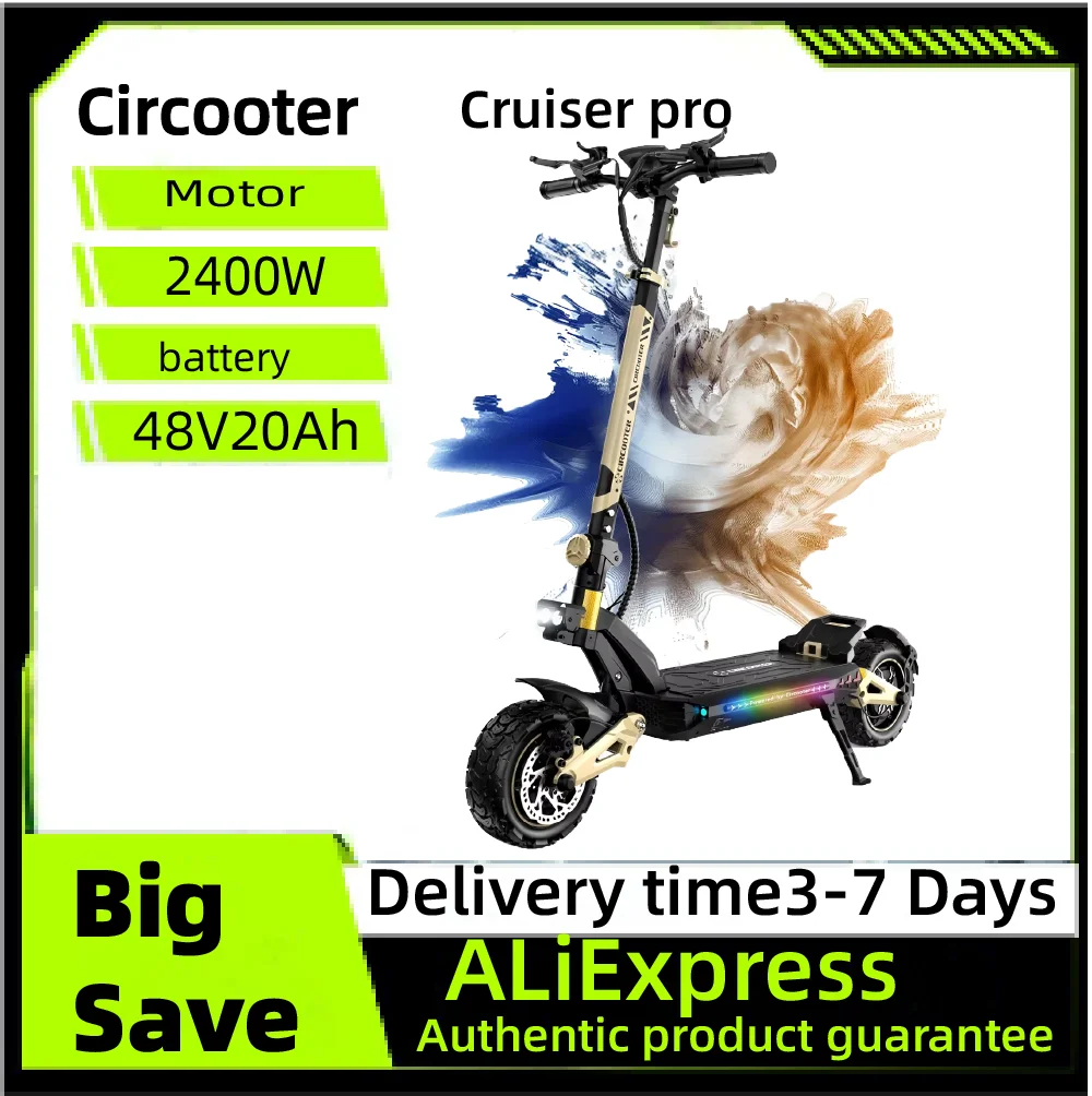 Электрический самокат для взрослых Circooter Crusier pro, двигатель 2400 Вт, складной электронный самокат 48 В, 20 Ач, 11-дюймовая шина, электронный внедорожный самокат
Электрический самокат для взрослых Circooter Crusier pro, двигатель 2400 Вт, складной электронный самокат 48 В, 20 Ач, 11-дюймовая шина, электронный внедорожный самокат