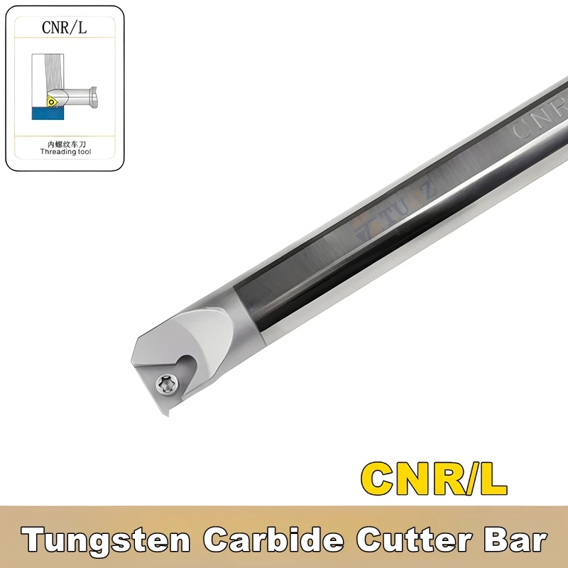 TUOZ Вольфрамовая сталь Противоударный токарный станок CNR CNL Резьбовая планка 0006K06 0008K08 0012M11 0016Q16 0020R16 Инструмент для внутренней токарной обработки
TUOZ Вольфрамовая сталь Противоударный токарный станок CNR CNL Резьбовая планка 0006K06 0008K08 0012M11 0016Q16 0020R16 Инструмент для внутренней токарной обработки