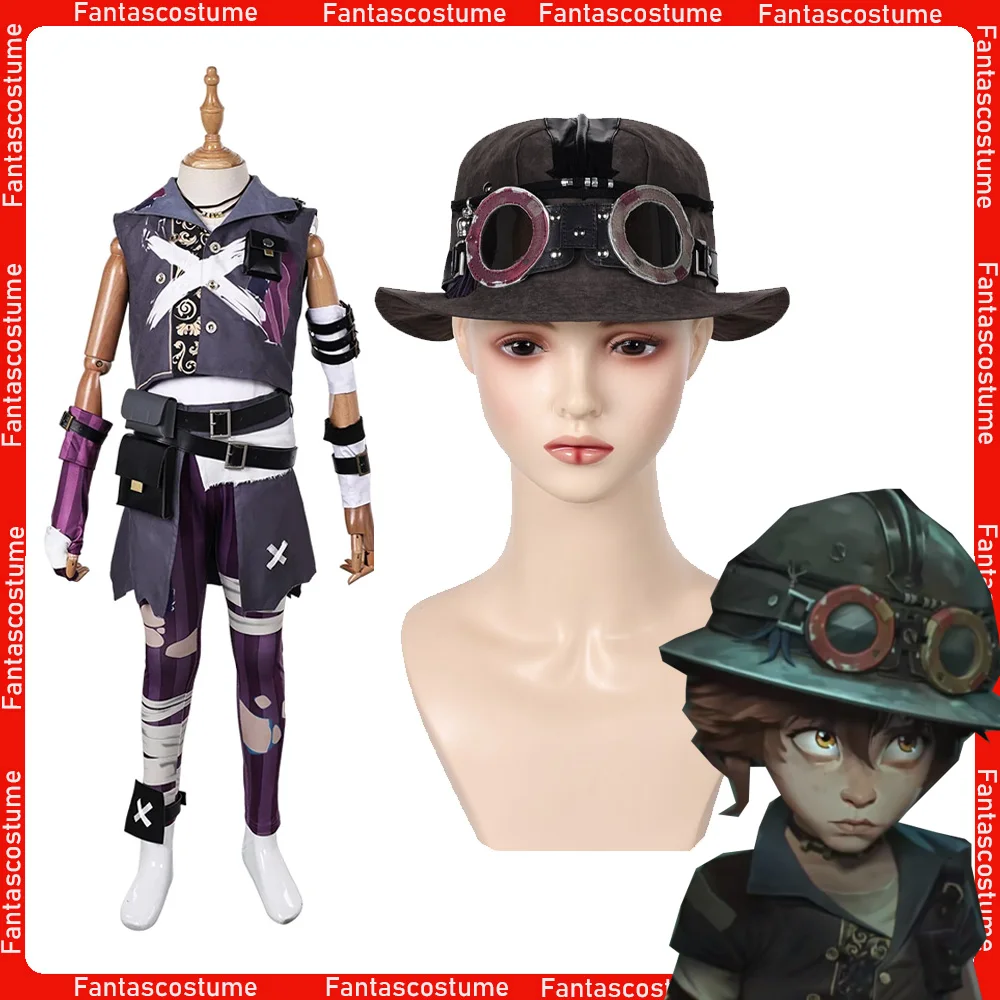 Arcane Isha Cosplay Costume Kids Game LoL Fantasy Disguise Boys Jacket Pants Belt Hat Outfits for Halloween Carnival Party Suit
Arcane Isha Cosplay Costume Kids Game LoL Fantasy Disguise Boys Jacket Pants Belt Hat Outfits for Halloween Carnival Party Suit