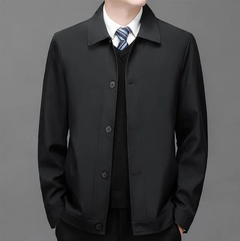 New Brand Men's Jacket button jackets Men's Jacket Business Casual Solid Color Jacket for Men Work Coat Spring Autumn New
New Brand Men's Jacket button jackets Men's Jacket Business Casual Solid Color Jacket for Men Work Coat Spring Autumn New