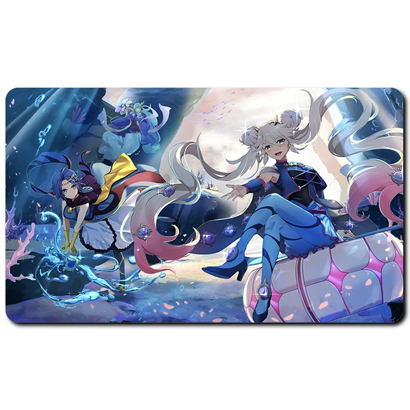 Yu-Gi-Oh! Marincess Blue Tang Marincess Aqua Argonaut OCG TCG DIY Game Card Rubber Card Pad Mouse Pad Keyboard Pad 600*350*2mm
Yu-Gi-Oh! Marincess Blue Tang Marincess Aqua Argonaut OCG TCG DIY Game Card Rubber Card Pad Mouse Pad Keyboard Pad 600*350*2mm