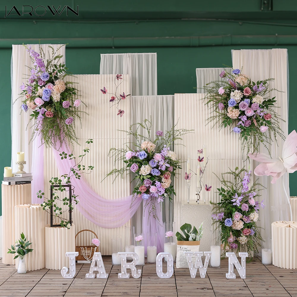 Light Colors Series Artificial Pink Purple Rose Greens Flower Arrangement for Birthday Party Event Backdrop Decoration J2691
Light Colors Series Artificial Pink Purple Rose Greens Flower Arrangement for Birthday Party Event Backdrop Decoration J2691