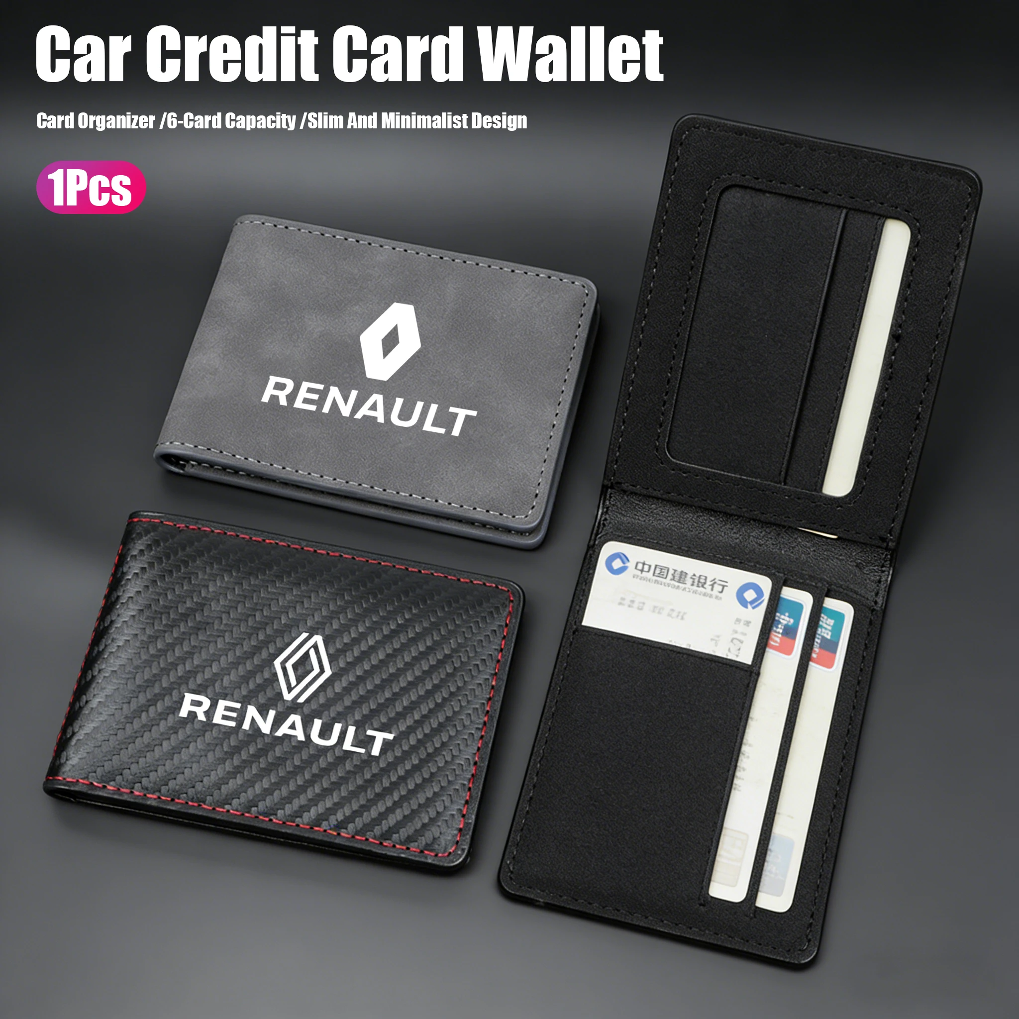 Car PU Leather Driving Credit Card Holder Folder Wallet For Renault Clio Sandero Captur Megane R5 4 E-tech Scenic Austral Rafale
Car PU Leather Driving Credit Card Holder Folder Wallet For Renault Clio Sandero Captur Megane R5 4 E-tech Scenic Austral Rafale