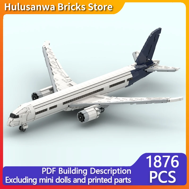 Модель пассажирского самолета 787-9, конструктор MOC, военная техника, модульные технологичные подарки, набор для сборки, детские игрушки, праздничный подарок
Модель пассажирского самолета 787-9, конструктор MOC, военная техника, модульные технологичные подарки, набор для сборки, детские игрушки, праздничный подарок