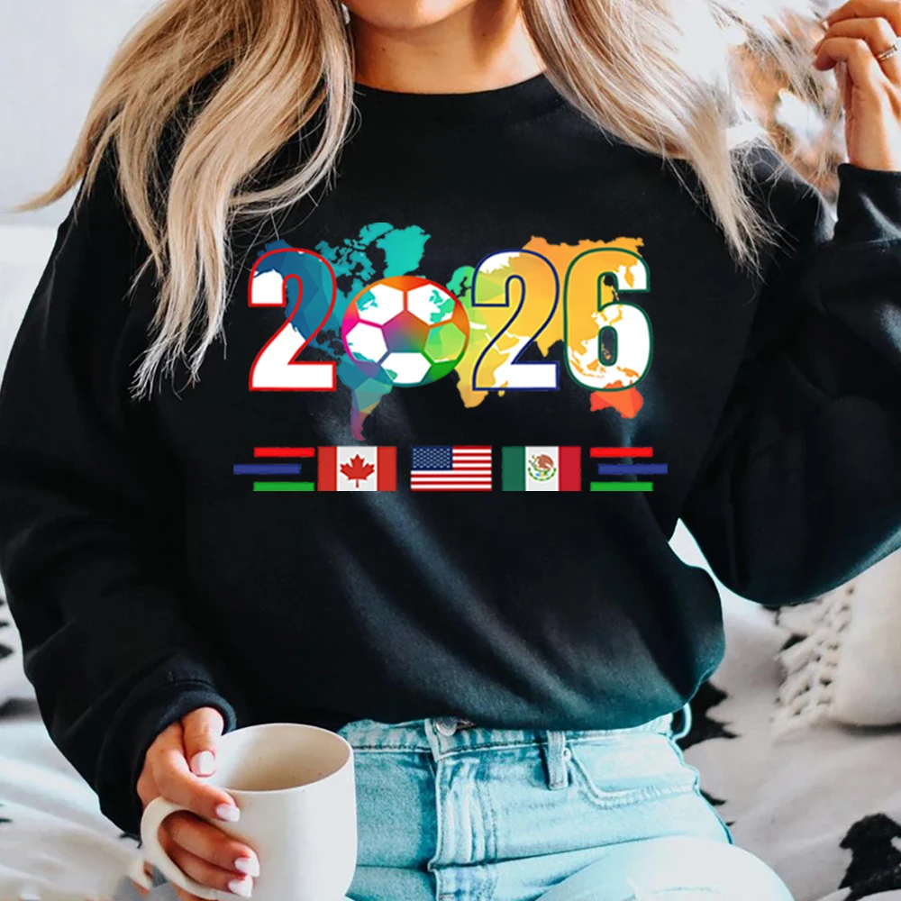 2026 World Football Match Sweatshirt USA Canada Mexico Host Countries Soccer Shirt Football Tournament World 2026 Sweatshirts
2026 World Football Match Sweatshirt USA Canada Mexico Host Countries Soccer Shirt Football Tournament World 2026 Sweatshirts