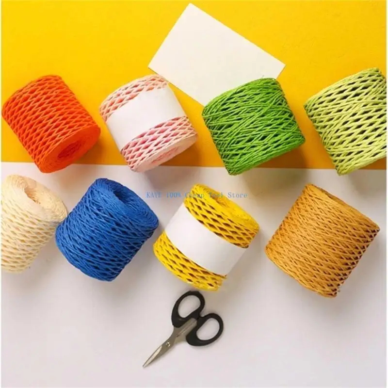 G6KA Cotton Raffia Yarn Crochet Summer Hat Yarn Seabeach Bag Yarn Raffia Straw Yarn
G6KA Cotton Raffia Yarn Crochet Summer Hat Yarn Seabeach Bag Yarn Raffia Straw Yarn