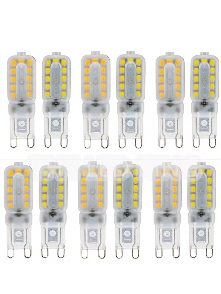 Pop 10X Mini LED Lamp G9 Dimmable 5W 7W 14Leds 22Leds LED High Bright Bulb Warm/Cool White Replace 45W Halogen AC 220V SMD2835 L
Pop 10X Mini LED Lamp G9 Dimmable 5W 7W 14Leds 22Leds LED High Bright Bulb Warm/Cool White Replace 45W Halogen AC 220V SMD2835 L