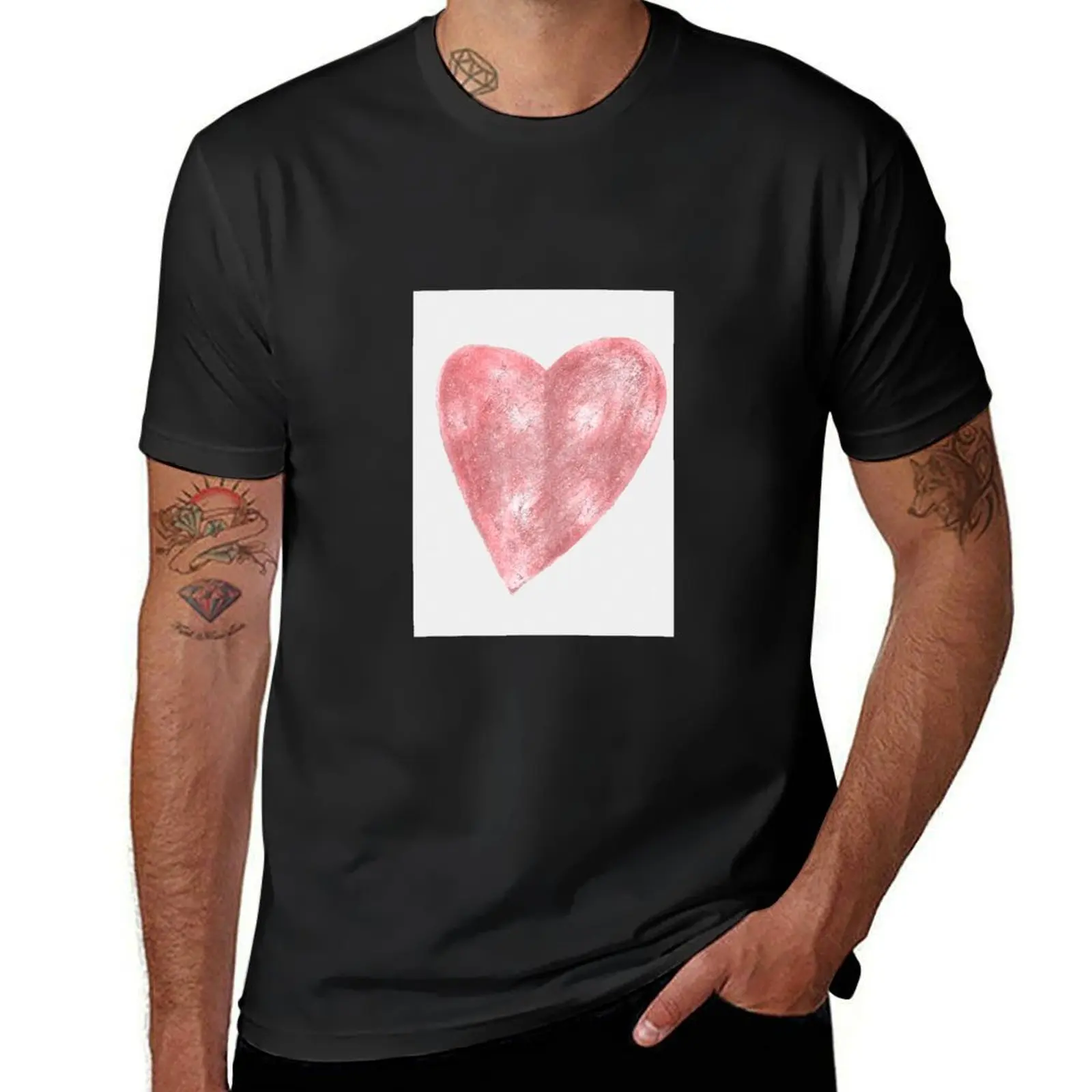 Pink glittery heart T-Shirt summer tops tops cute tops shirts graphic tees t shirts men
Pink glittery heart T-Shirt summer tops tops cute tops shirts graphic tees t shirts men