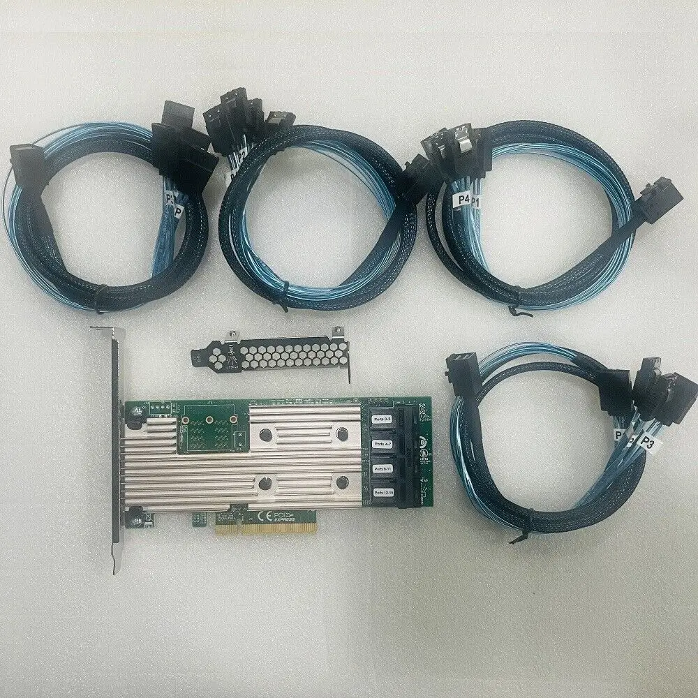 RAID-контроллер LSI 9305-16i SATA SAS 12 Гбит/с PCIe 3.0 x8 IT-режим 4 * SFF-8643 SATA
RAID-контроллер LSI 9305-16i SATA SAS 12 Гбит/с PCIe 3.0 x8 IT-режим 4 * SFF-8643 SATA