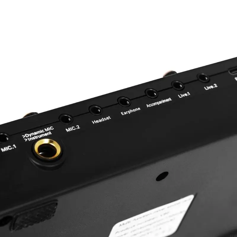 Portable DJ Mixer Board Sound Card Mixer Voice Changer Live Recording Device Streaming Mixer for Podcast Recording
Portable DJ Mixer Board Sound Card Mixer Voice Changer Live Recording Device Streaming Mixer for Podcast Recording