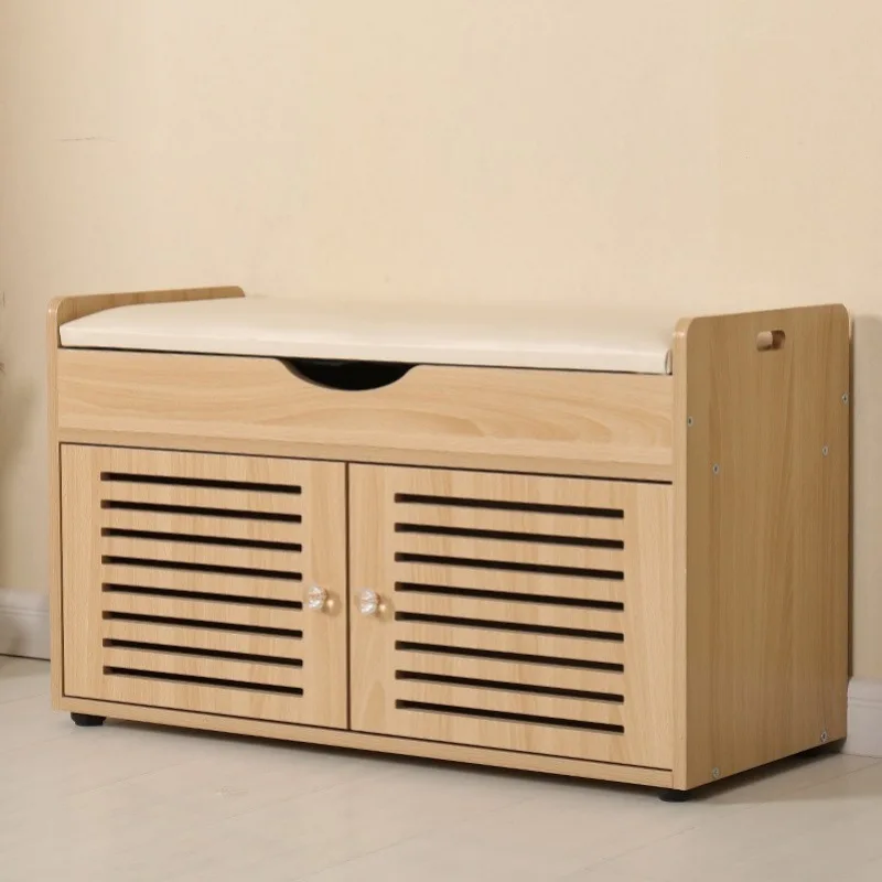 Shoe changing at home door Shoe stool can be stored Seated multi-functional Nordic bedside Shoes household stool
Shoe changing at home door Shoe stool can be stored Seated multi-functional Nordic bedside Shoes household stool