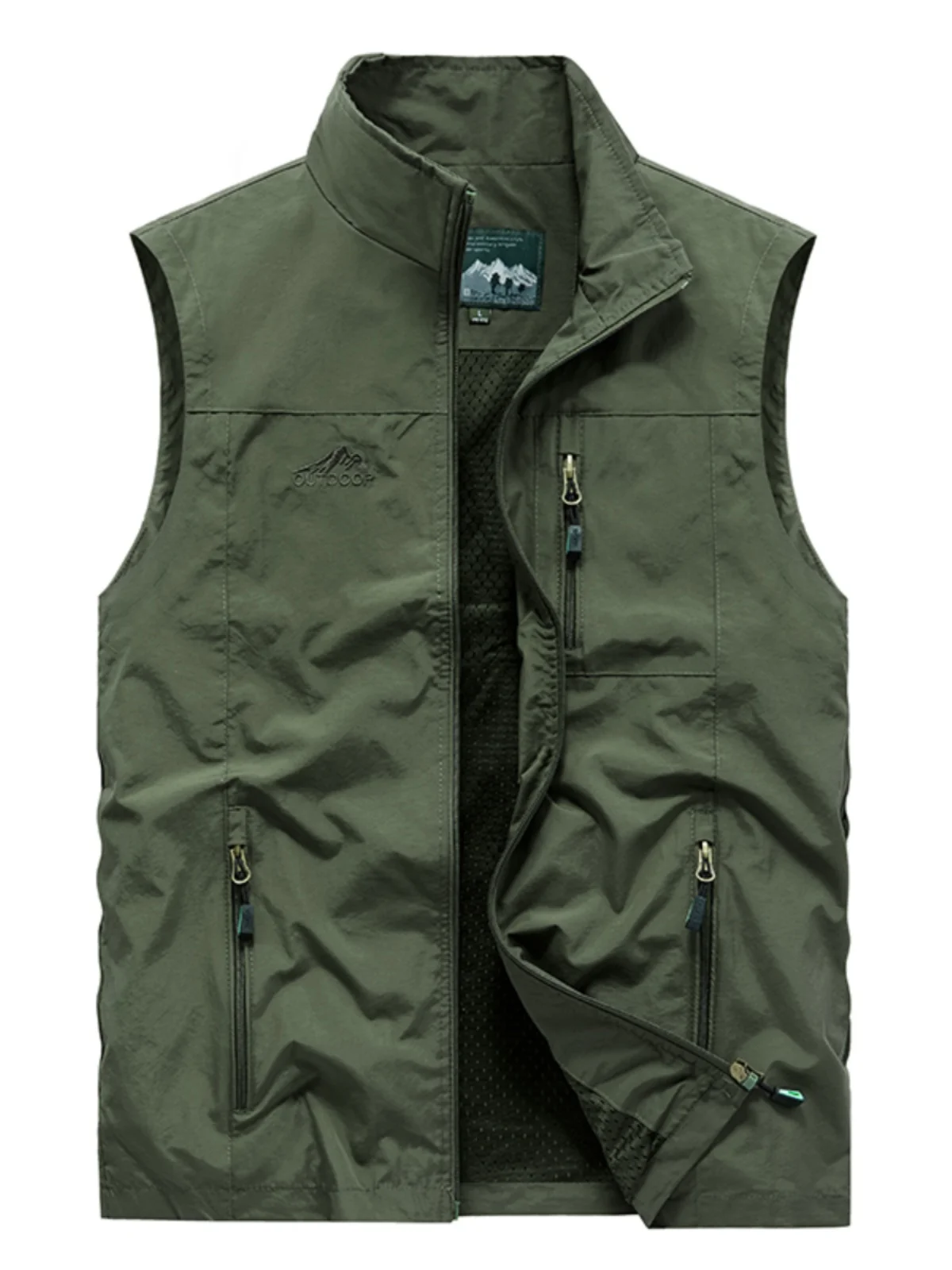 Модный жилет в американском уличном стиле, весенне-осенний, в стиле рабочей одежды, без рукавов, с воротником-стойкой, в стиле карго
Модный жилет в американском уличном стиле, весенне-осенний, в стиле рабочей одежды, без рукавов, с воротником-стойкой, в стиле карго