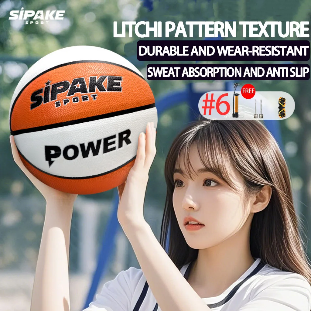 SIPAKE Basketball Size 6 Professional Tournament Basketball Standard Ball PU Men's and Women's Training Team Indoor and Outdoor
SIPAKE Basketball Size 6 Professional Tournament Basketball Standard Ball PU Men's and Women's Training Team Indoor and Outdoor