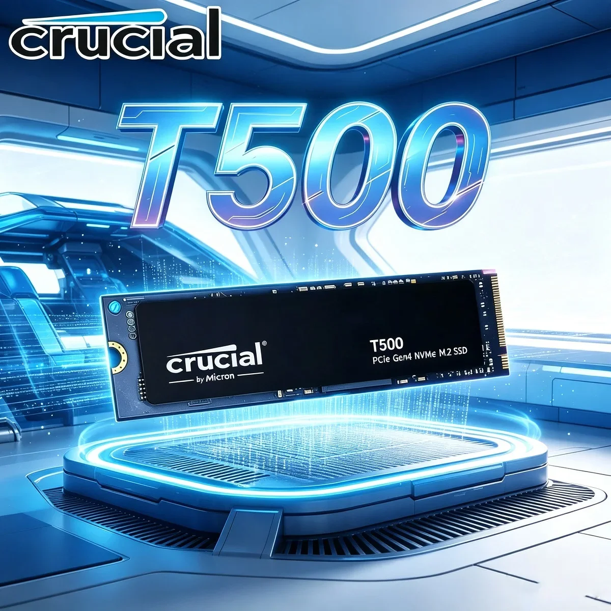 Crucial T500 Internal Gaming SSD Gen4 NVMe M.2 500GB 1TB Up to 7300MB/s for Desktop Laptop NEW Original OEM Package Pro
Crucial T500 Internal Gaming SSD Gen4 NVMe M.2 500GB 1TB Up to 7300MB/s for Desktop Laptop NEW Original OEM Package Pro