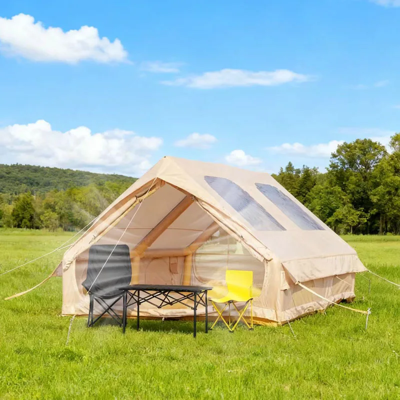 12 square Meters Inflatable Tent Outdoor Camping Folding Portable Cabin Thickened Waterproof Four-season Two Bedrooms
12 square Meters Inflatable Tent Outdoor Camping Folding Portable Cabin Thickened Waterproof Four-season Two Bedrooms