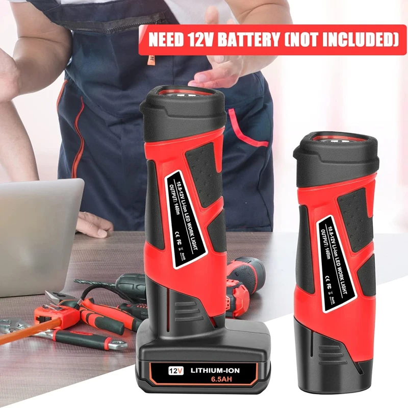 3W handheld flashlight illumination lamp for Milwaukee 10.8V-12V lithium battery 48-11-2401 Flashlight work light For Milwaukee
3W handheld flashlight illumination lamp for Milwaukee 10.8V-12V lithium battery 48-11-2401 Flashlight work light For Milwaukee