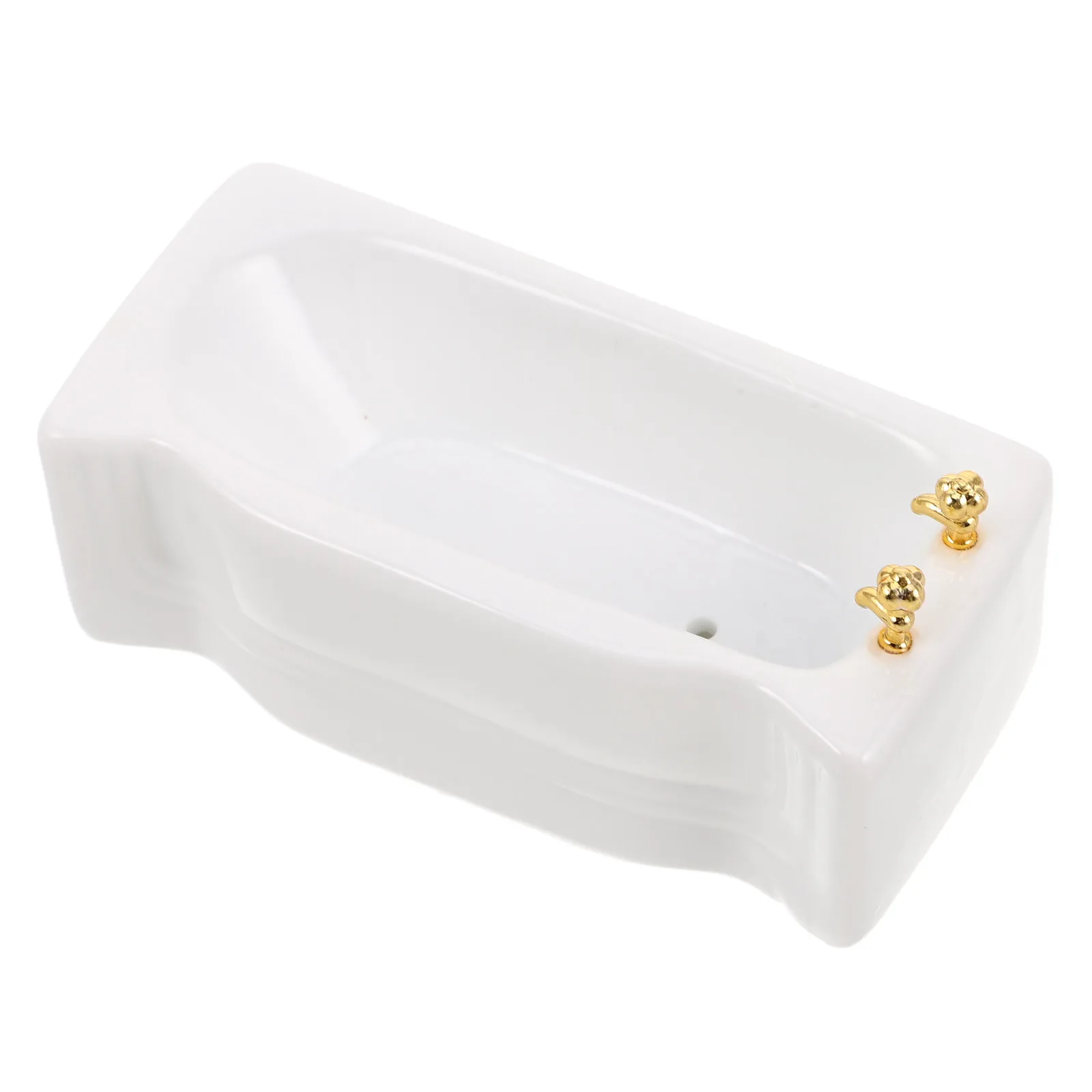 Ceramic White Square Mini Bathtub 1:12 Scale Dollhouse Bathroom Decor Realistic Miniature Bathroom Furniture Accessory
Ceramic White Square Mini Bathtub 1:12 Scale Dollhouse Bathroom Decor Realistic Miniature Bathroom Furniture Accessory