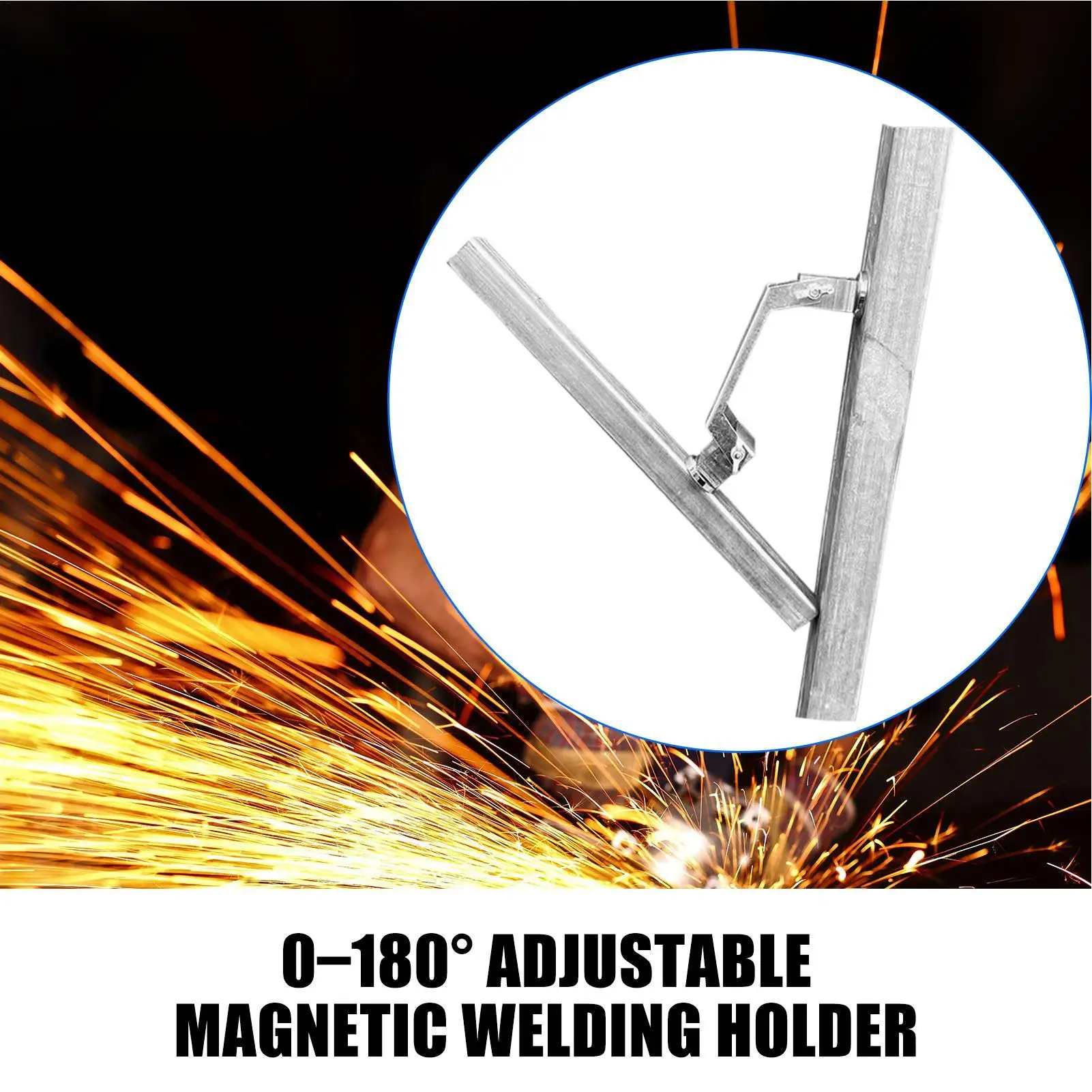 Magnetic Welding Holder Welding Holder Magnet Adjustable Angle 0-180 Degree Heavy Duty Soldering Fixture Tool for Fabrication
Magnetic Welding Holder Welding Holder Magnet Adjustable Angle 0-180 Degree Heavy Duty Soldering Fixture Tool for Fabrication