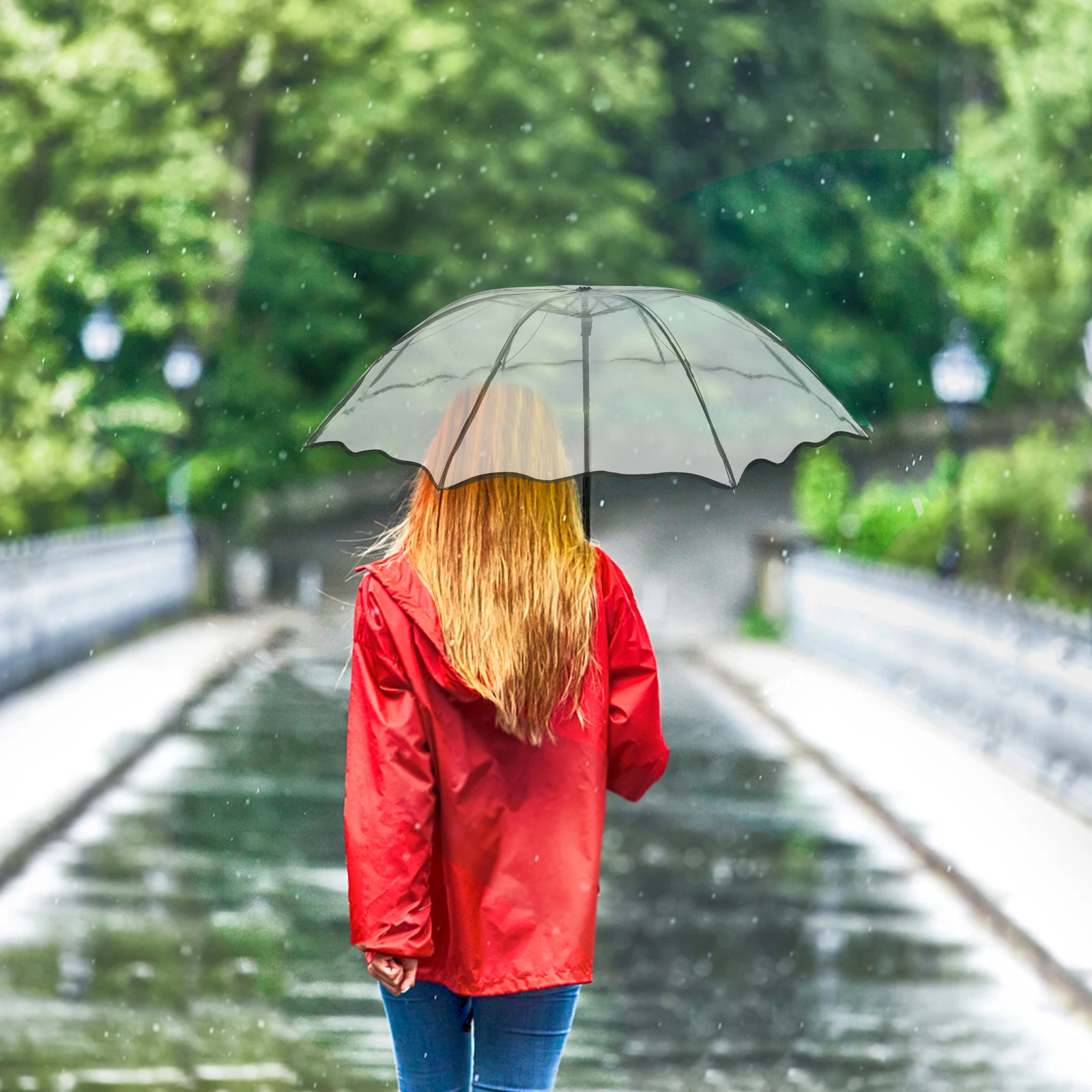 Transparent Umbrella Clear Foldable Rain Sun Protection Women Girl Child Travel Compact Lightweight Portable Folding Umbrella
Transparent Umbrella Clear Foldable Rain Sun Protection Women Girl Child Travel Compact Lightweight Portable Folding Umbrella