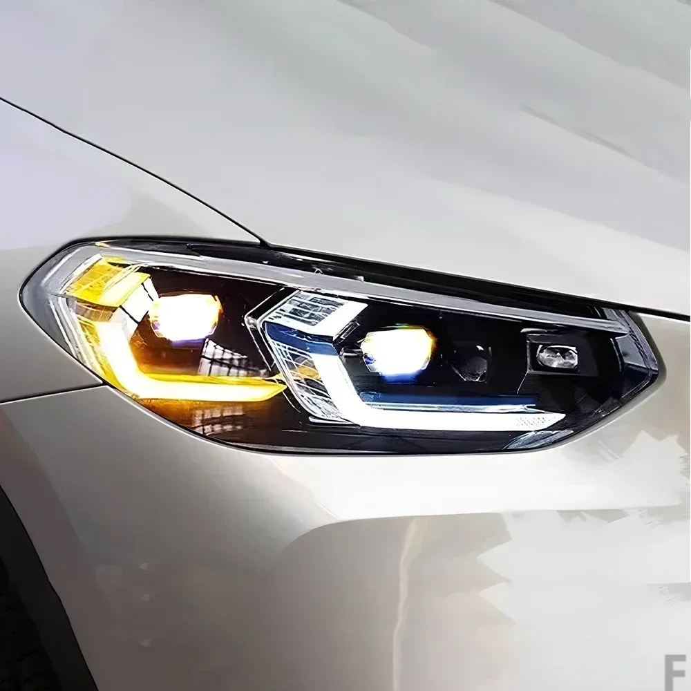 Автомобильные передние фонари в сборе для BMW X3 G01 G08 X4 G02 25i 28i 30i 2018-2021 светодиодный обновленный стиль 2022, аксессуары для линз проектора
Автомобильные передние фонари в сборе для BMW X3 G01 G08 X4 G02 25i 28i 30i 2018-2021 светодиодный обновленный стиль 2022, аксессуары для линз проектора