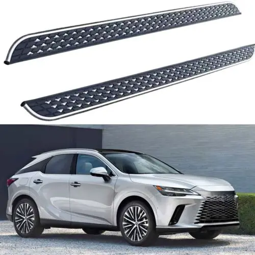 2 шт., подходят для 2023 2024 Lexus RX, фиксированная подножка, боковая педаль Nerf
2 шт., подходят для 2023 2024 Lexus RX, фиксированная подножка, боковая педаль Nerf