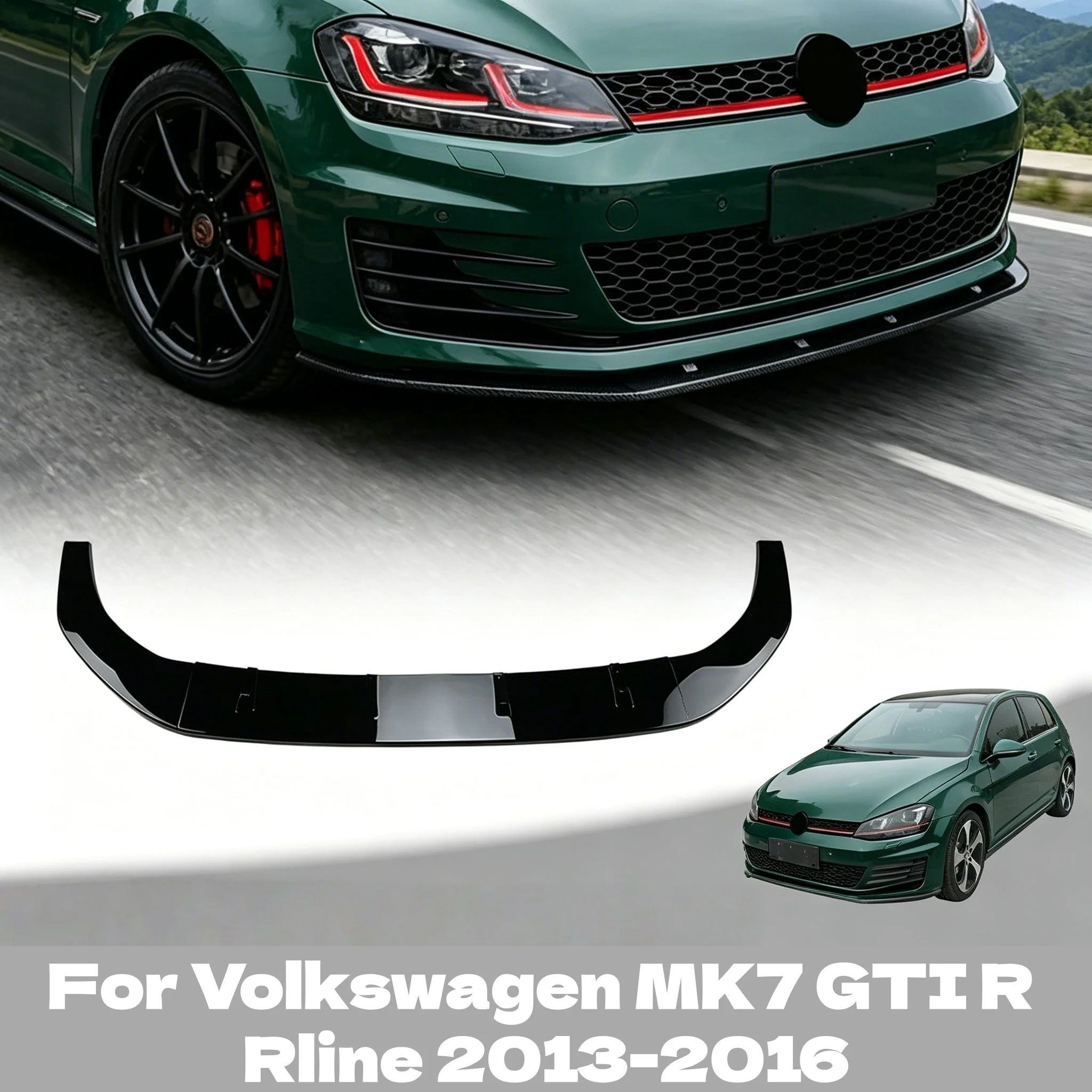 Защитная накладка на передний бампер для Volkswagen MK7 GTI R Rline 2013-2016, декоративные аксессуары
Защитная накладка на передний бампер для Volkswagen MK7 GTI R Rline 2013-2016, декоративные аксессуары