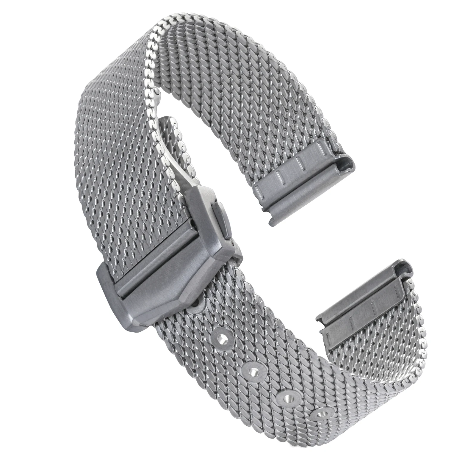 NEW Metal Mesh Strap 316L Stainless Steel Watch Band Bracelet Silver 20mm Watchband Unisex Replacement Strap Accessory
NEW Metal Mesh Strap 316L Stainless Steel Watch Band Bracelet Silver 20mm Watchband Unisex Replacement Strap Accessory