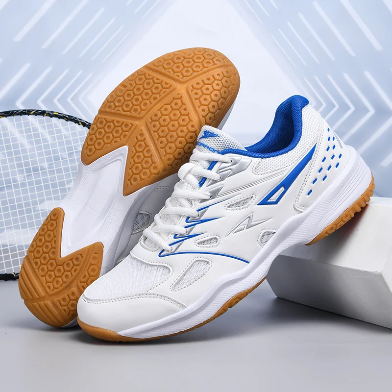 Men's Outdoor Fitness Badminton Shoes, Mesh Breathable and Comfortable Training Tennis and Table Tennis Shoes
Men's Outdoor Fitness Badminton Shoes, Mesh Breathable and Comfortable Training Tennis and Table Tennis Shoes