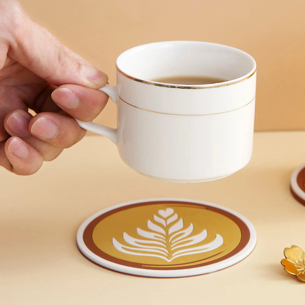 4 Pcs Coffee Coaster Comfortable Cup Coasters Pads Mat PVC Cutlery Cushion Tableware Tripod
4 Pcs Coffee Coaster Comfortable Cup Coasters Pads Mat PVC Cutlery Cushion Tableware Tripod