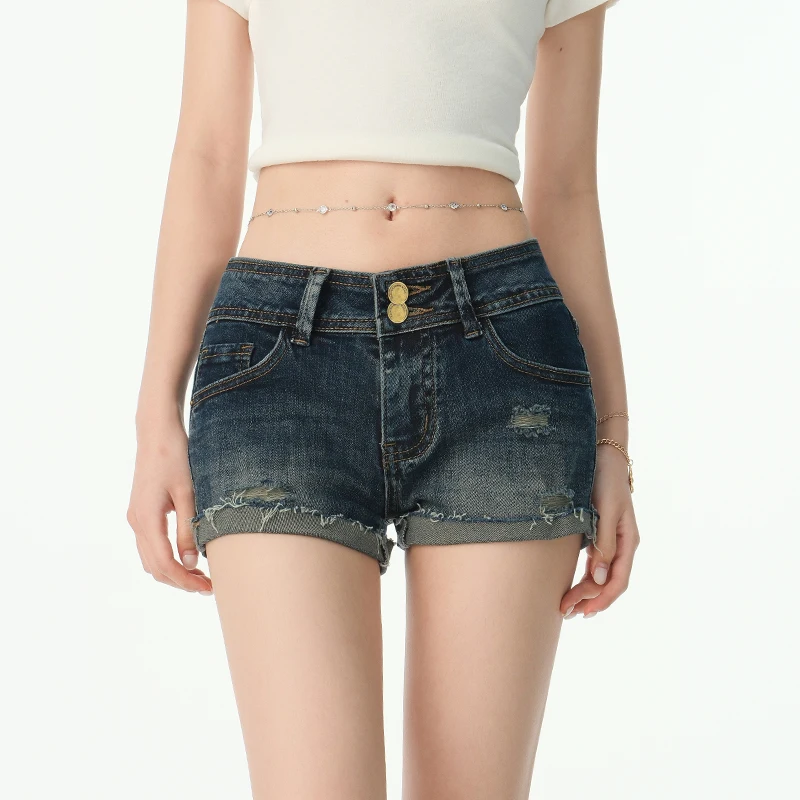 Woman Y2K low waist streetwear trashy jeans female Harajuku sexy mini pants vintage clothes deep blue denim wholesalers online
Woman Y2K low waist streetwear trashy jeans female Harajuku sexy mini pants vintage clothes deep blue denim wholesalers online