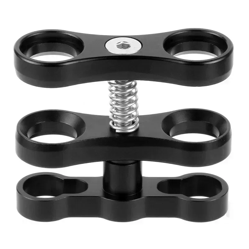Ball Clamp Butterfly Clip For Double 1 inch Ball Mount Connector Underwater Diving Light Arm System For Camera Accessories
Ball Clamp Butterfly Clip For Double 1 inch Ball Mount Connector Underwater Diving Light Arm System For Camera Accessories