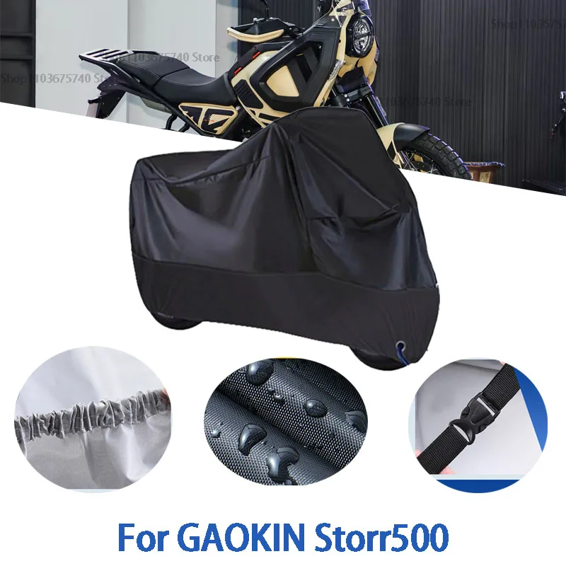 Motorcycle Full Covers For GAOKIN Storr500 Car Outdoors Sun Protection Dust No Ear Thickened Oxford Clothcover Accessories
Motorcycle Full Covers For GAOKIN Storr500 Car Outdoors Sun Protection Dust No Ear Thickened Oxford Clothcover Accessories