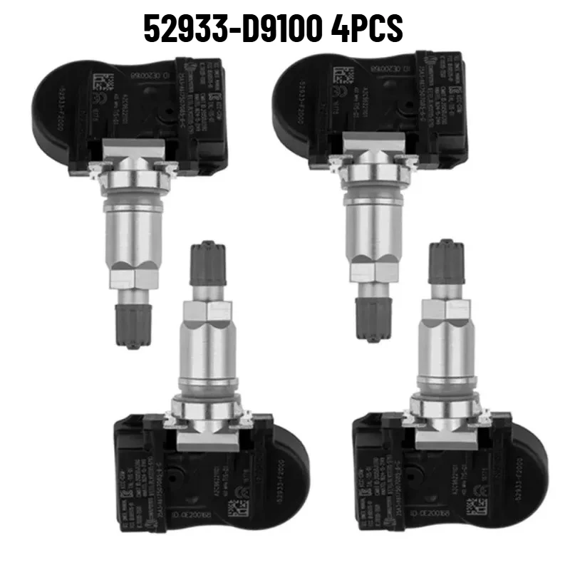 SET of 4 52933-D9100 NEW Tire Pressure Sensor for Hyundai Car TPMS For 2016-2022 ELANTRA KIA OPTIMA NIRO 52933-F2000 52933D4100
SET of 4 52933-D9100 NEW Tire Pressure Sensor for Hyundai Car TPMS For 2016-2022 ELANTRA KIA OPTIMA NIRO 52933-F2000 52933D4100