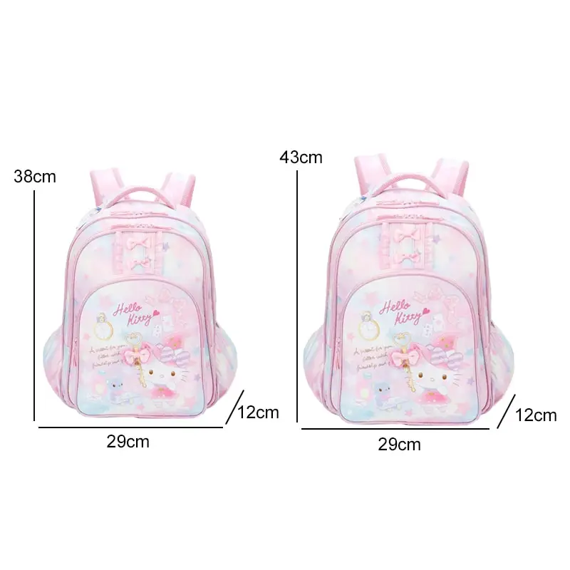 Sanrioed Hello Kitty Anime Cute Large Capacity Children Backpack Schoolbags Student Cartoon Shoulder Bag Travel Gift for Friend
Sanrioed Hello Kitty Anime Cute Large Capacity Children Backpack Schoolbags Student Cartoon Shoulder Bag Travel Gift for Friend