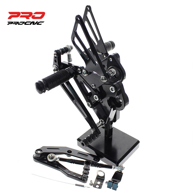 For YAMAHA FZ09 MT09 2013-2020 XSR900 2016-2020 Motorcycle Rearset Footrest Footpeg Adjustable Aluminum Rear Set Footrest
For YAMAHA FZ09 MT09 2013-2020 XSR900 2016-2020 Motorcycle Rearset Footrest Footpeg Adjustable Aluminum Rear Set Footrest
