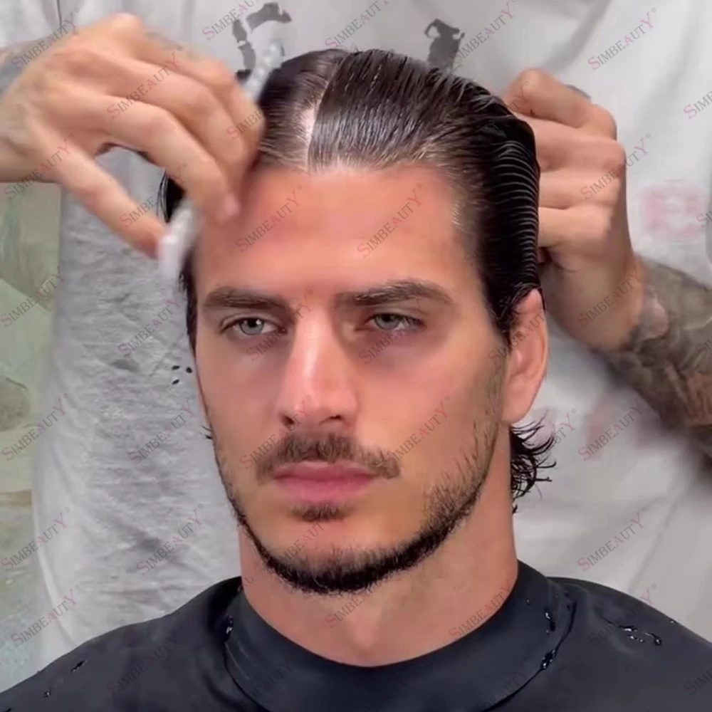 80%Density Invisible Natural Hairline European Human Hair Men's Toupee System Virgin Hair Top Quality Microskin Bald Man Wig
80%Density Invisible Natural Hairline European Human Hair Men's Toupee System Virgin Hair Top Quality Microskin Bald Man Wig