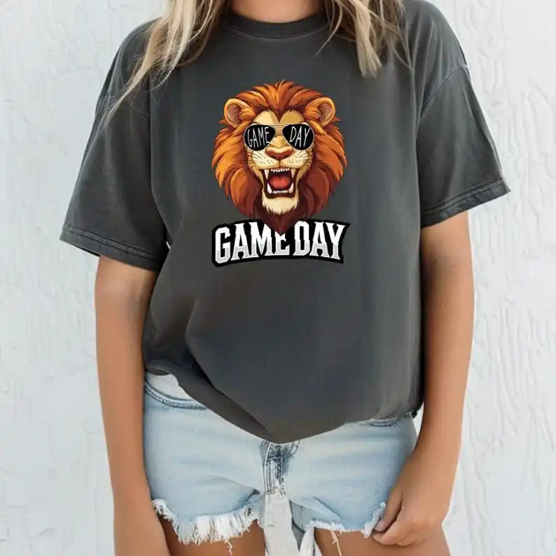 Lions Game Day Shirt, Game Day Touchdown Season,Game Football,2025 Rugby Item Tee
Lions Game Day Shirt, Game Day Touchdown Season,Game Football,2025 Rugby Item Tee