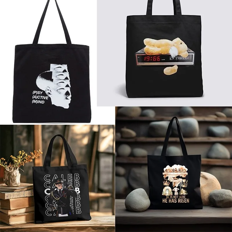 Caleb Love Deepspace Tote Bag Fashion Black Printing Foldable Handbags Shoulder Bag Canvas Tote Environmental Storage Handbag
Caleb Love Deepspace Tote Bag Fashion Black Printing Foldable Handbags Shoulder Bag Canvas Tote Environmental Storage Handbag