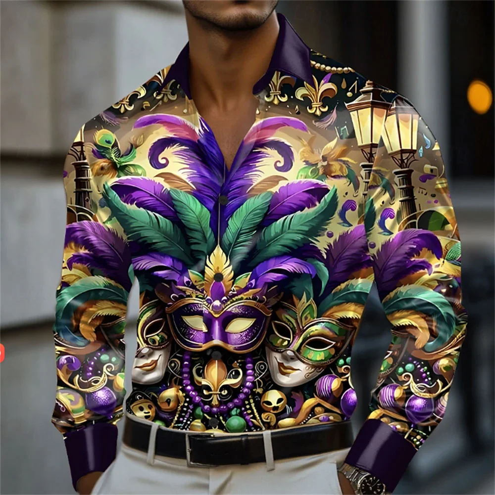 2025 Men's Printed Casual Comfortable Button Long Sleeve Shirt Party Gift Four Seasons Collar High Quality Shirt
2025 Men's Printed Casual Comfortable Button Long Sleeve Shirt Party Gift Four Seasons Collar High Quality Shirt