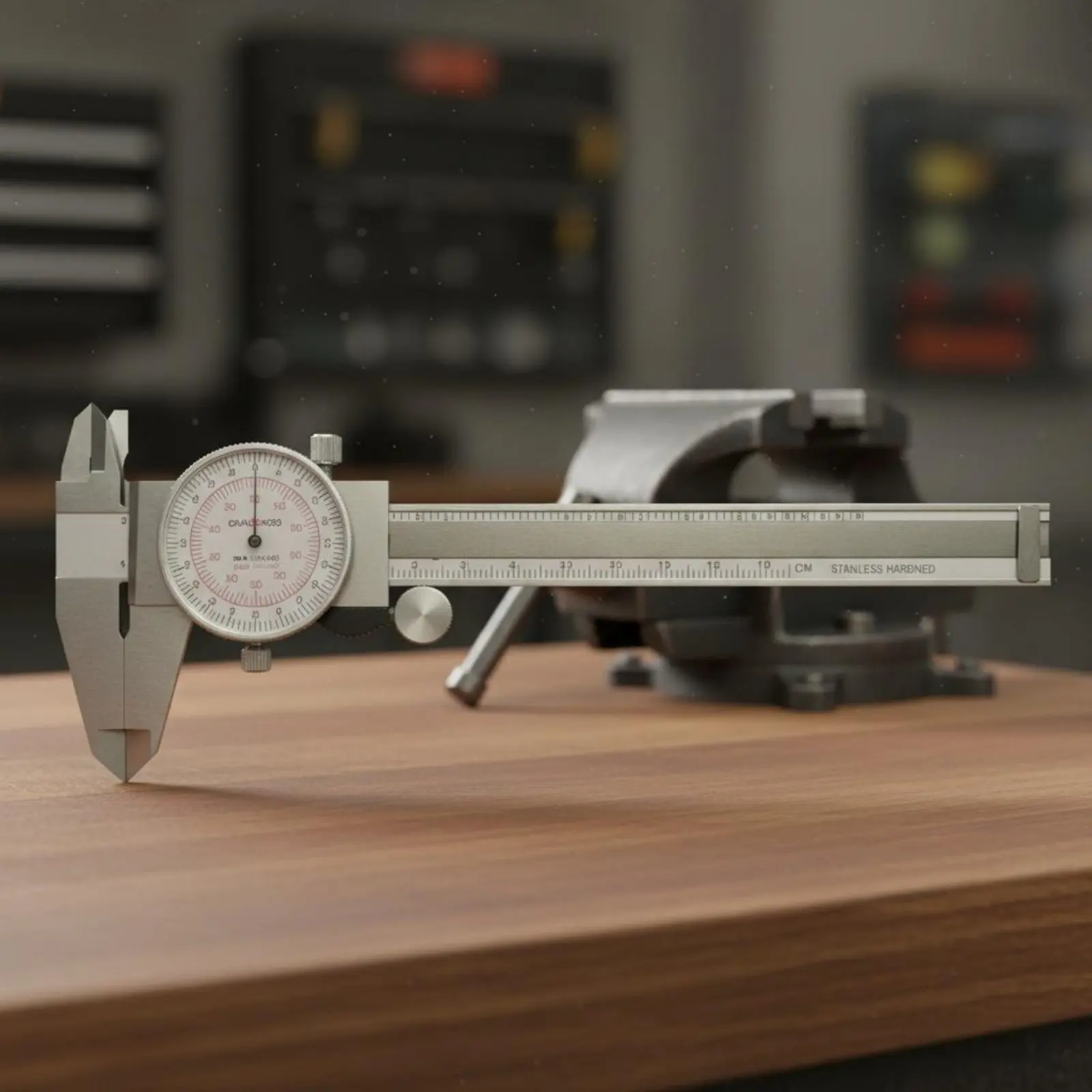 Double Needle Gauge Caliper Dual Scale Stainless Steel Vernier Caliper Clear-Read Display Locking Screw for Machine Shop
Double Needle Gauge Caliper Dual Scale Stainless Steel Vernier Caliper Clear-Read Display Locking Screw for Machine Shop