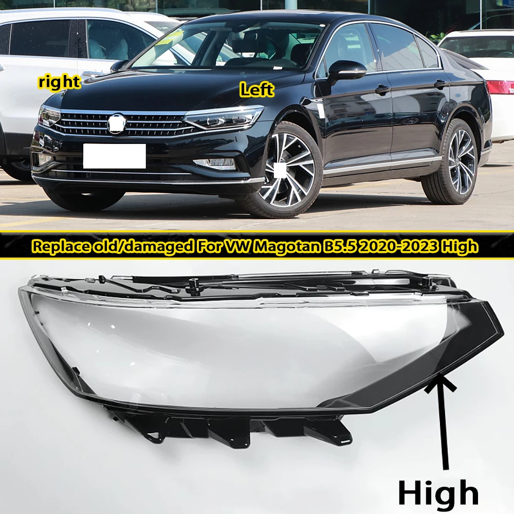 Headlamp Transparent Lampshade Shell Mask For Volkswagen VW Magotan B8.5 2020-2023 Headlight Cover
Headlamp Transparent Lampshade Shell Mask For Volkswagen VW Magotan B8.5 2020-2023 Headlight Cover