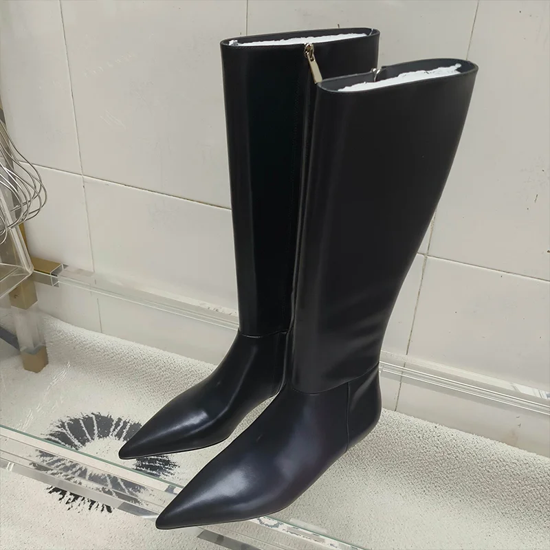 Top quality 2026 new suede leather upper, sheepskin lining, women's knee high boots, midsole shoes 25091231
Top quality 2026 new suede leather upper, sheepskin lining, women's knee high boots, midsole shoes 25091231