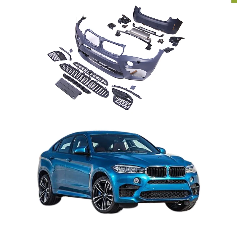 STLF2014Year+ X6 F16 Car Bumpers Facelift Kit Upgrade to X6M Bodykit X6 F16 M Style Auto Body Systems Body Kits
STLF2014Year+ X6 F16 Car Bumpers Facelift Kit Upgrade to X6M Bodykit X6 F16 M Style Auto Body Systems Body Kits