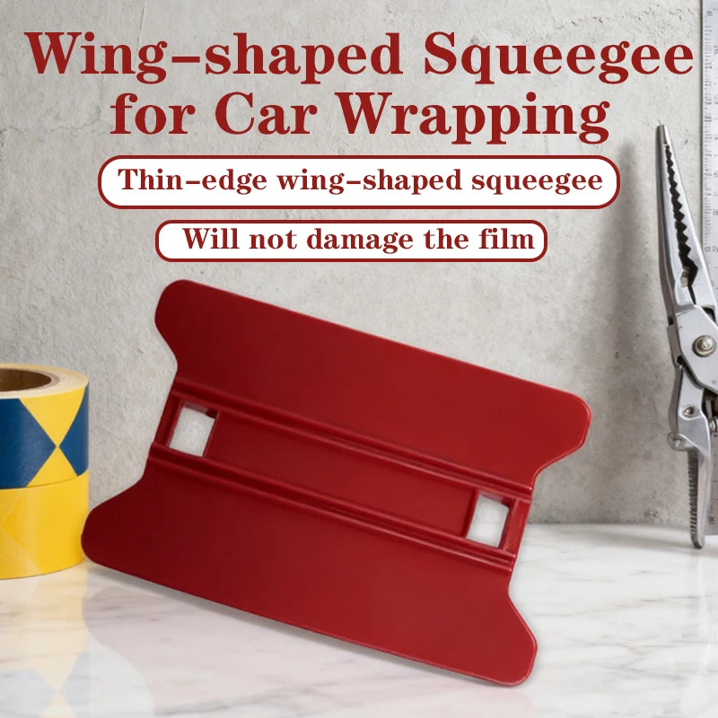 Car Wrapping Tool, Squeegee for Color Change Film, Special Wing‑Shaped Squeegee for Vinyl Installation, Bubble Removal Tool
Car Wrapping Tool, Squeegee for Color Change Film, Special Wing‑Shaped Squeegee for Vinyl Installation, Bubble Removal Tool