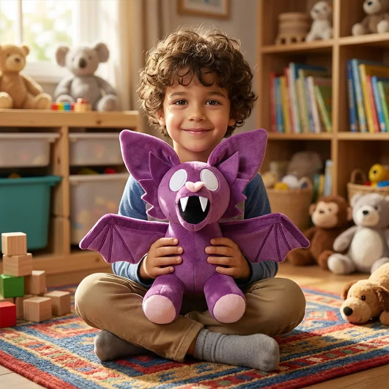 Новая 99-ночь в лесу, фиолетовая летучая мышь, плюшевая кукла, игровой энтузиаст, детский подарок для фанатов, удобная игрушка для прикроватного компаньона
Новая 99-ночь в лесу, фиолетовая летучая мышь, плюшевая кукла, игровой энтузиаст, детский подарок для фанатов, удобная игрушка для прикроватного компаньона