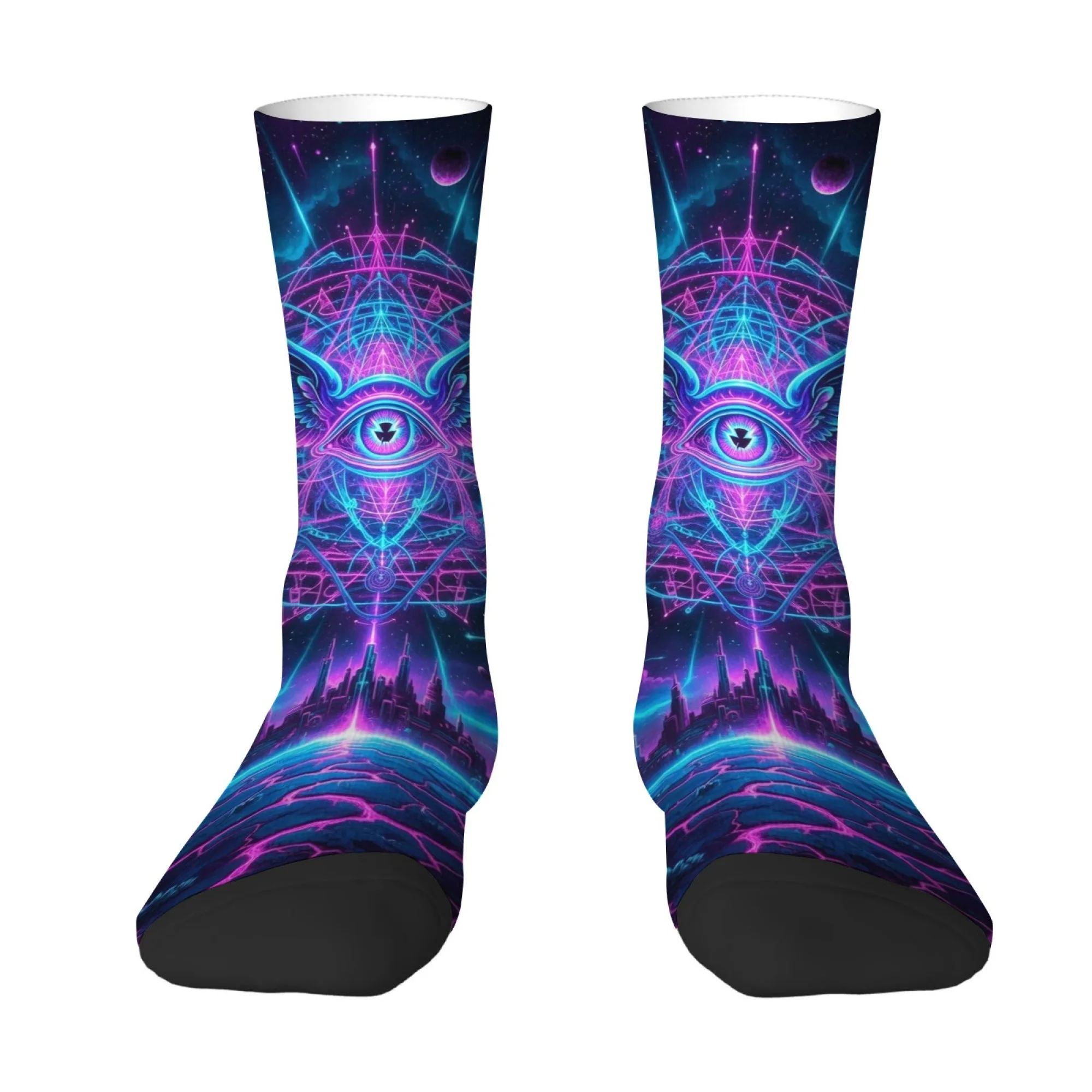 Cyberpunk Angel Eyes Novelty Men's Socks Street Casual Hip-Hop Funny Trendy Socks Comfortable Breathable Outdoor Sports Socks
Cyberpunk Angel Eyes Novelty Men's Socks Street Casual Hip-Hop Funny Trendy Socks Comfortable Breathable Outdoor Sports Socks