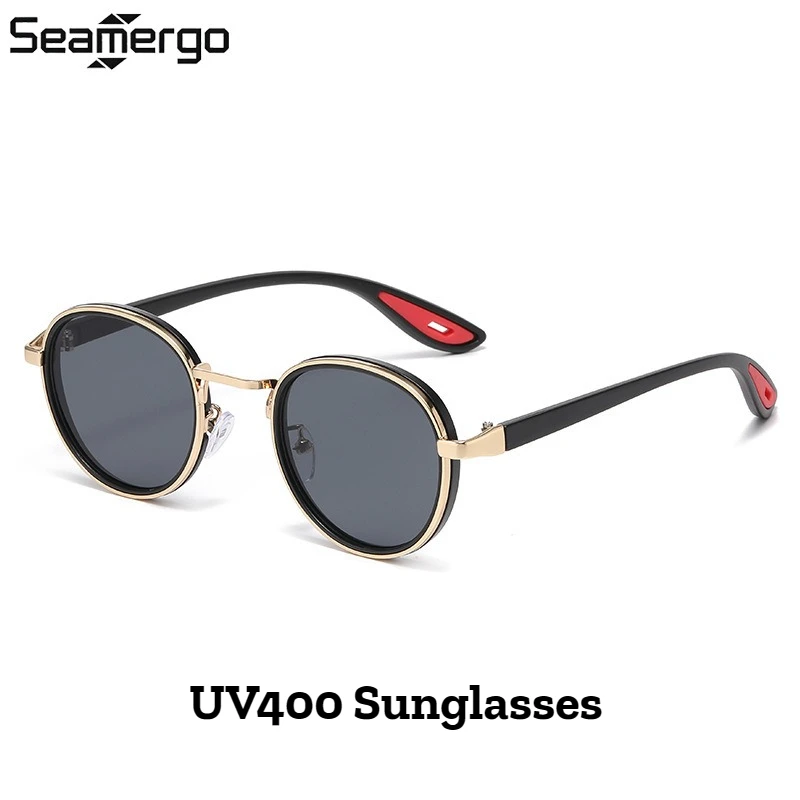 SEAMERGO Retro Round Outdoor Sunglasses Men's New Punk Fashion Sunshade High Quality Sunglasses UV400 Sunglasses for Women
SEAMERGO Retro Round Outdoor Sunglasses Men's New Punk Fashion Sunshade High Quality Sunglasses UV400 Sunglasses for Women
