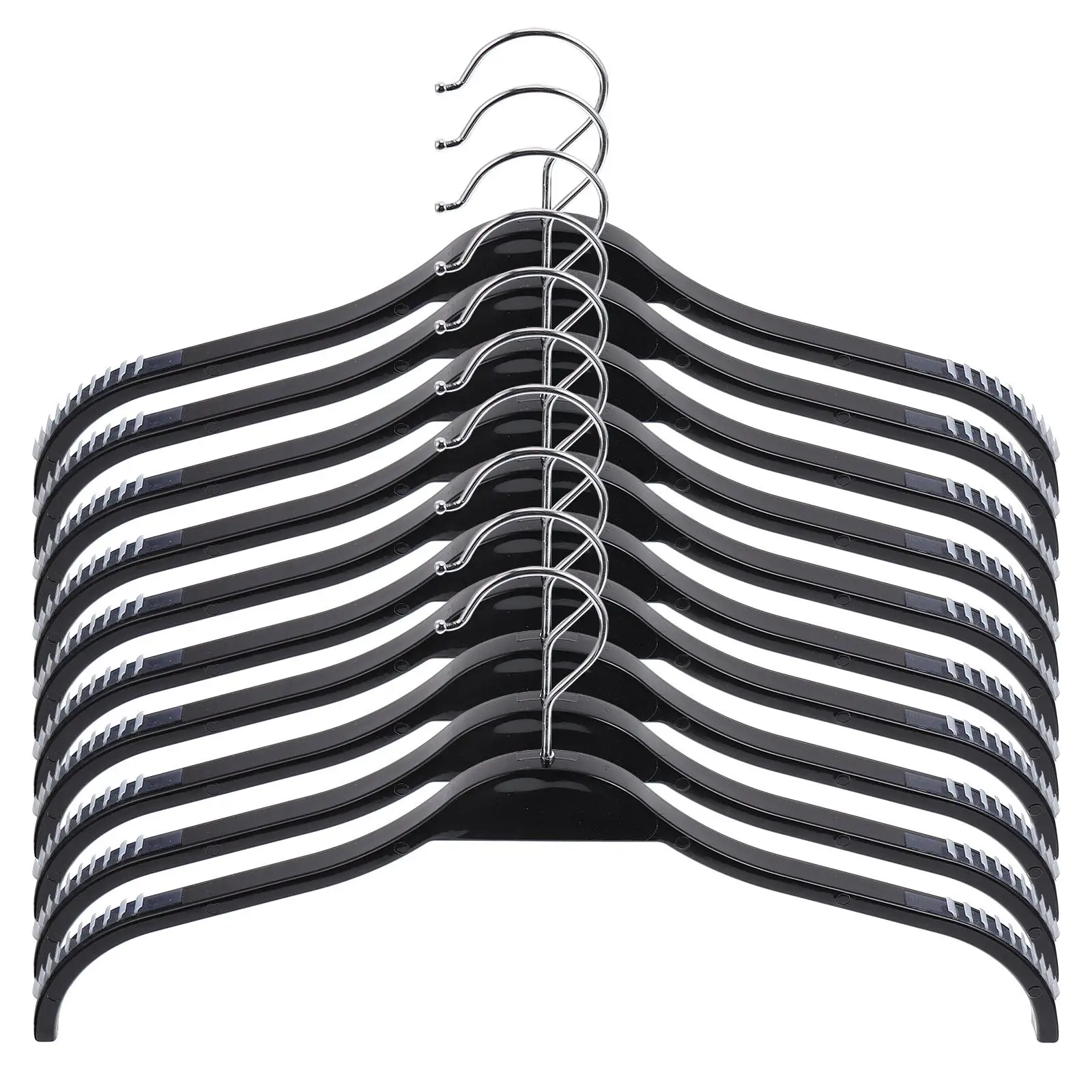 Tricolor Plastic Hangers Travel Pants Hooks Space Saver Stackable Practical Coat
Tricolor Plastic Hangers Travel Pants Hooks Space Saver Stackable Practical Coat