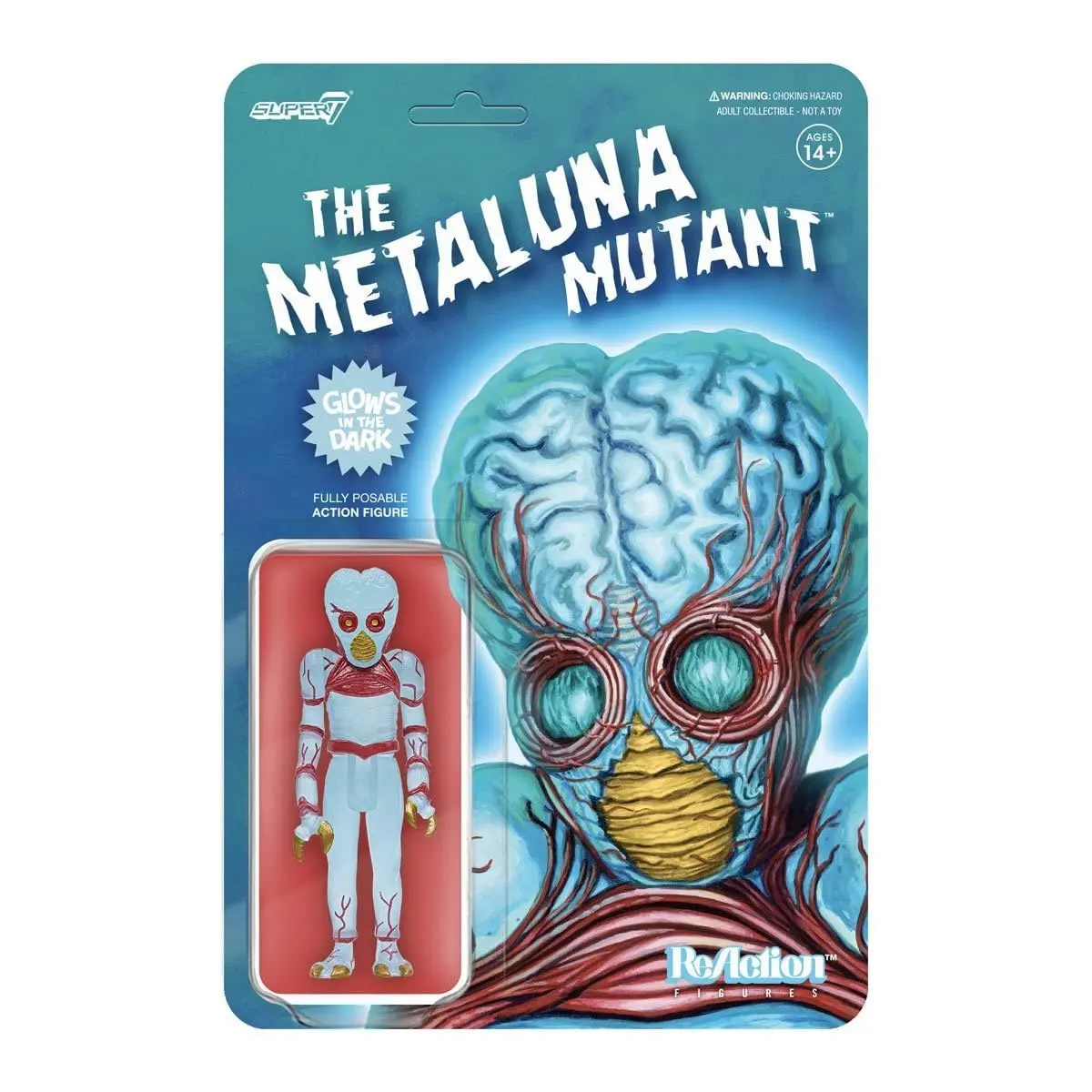 Super 7 This Island Earth Universal Monsters The Metaluna Mutant Glows in The Dark Fully Posable Reaction Action Figure Toy Gift
Super 7 This Island Earth Universal Monsters The Metaluna Mutant Glows in The Dark Fully Posable Reaction Action Figure Toy Gift