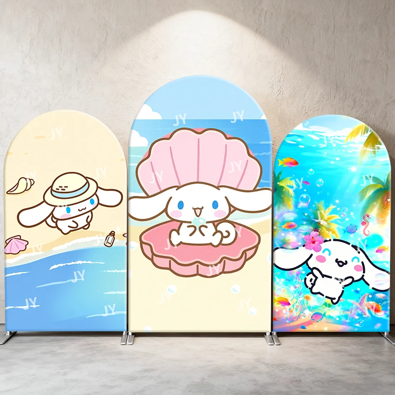 Cinnamoroll Sanrio Arch Backdrop Cover Beach Underwater Shell Theme Cute Cartoon Birthday and Baby Shower Photo Booth Decor
Cinnamoroll Sanrio Arch Backdrop Cover Beach Underwater Shell Theme Cute Cartoon Birthday and Baby Shower Photo Booth Decor